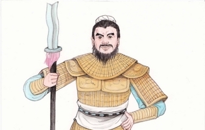 Le général Zhang Fei. (Blue Hsiao) 