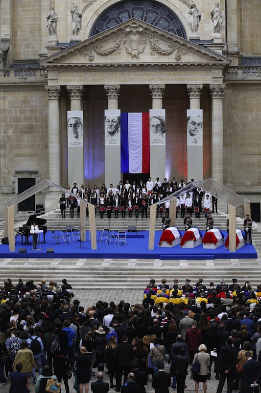 « L’esprit de résistance » entre au Panthéon