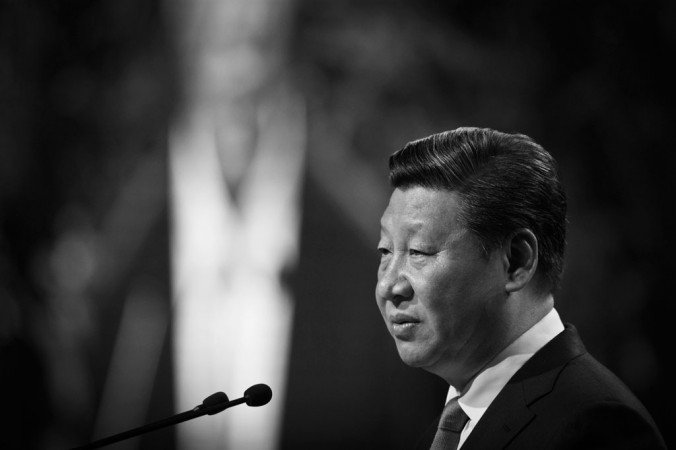 Le dirigeant du Parti communiste chinois Xi Jinping prend la parole à Auckland, Nouvelle-Zélande, le 21 novembre 2014. (Greg Bowker/Getty Images) 