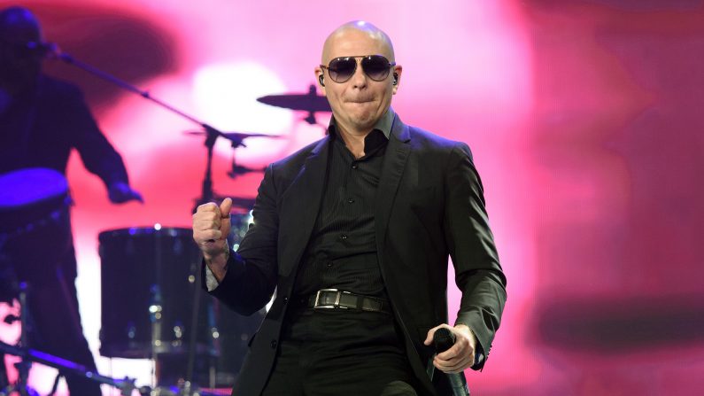 Armando Perez au concert d'Enrique Iglesias, en Février 2015. (Daniel Boczarski/Getty Images)