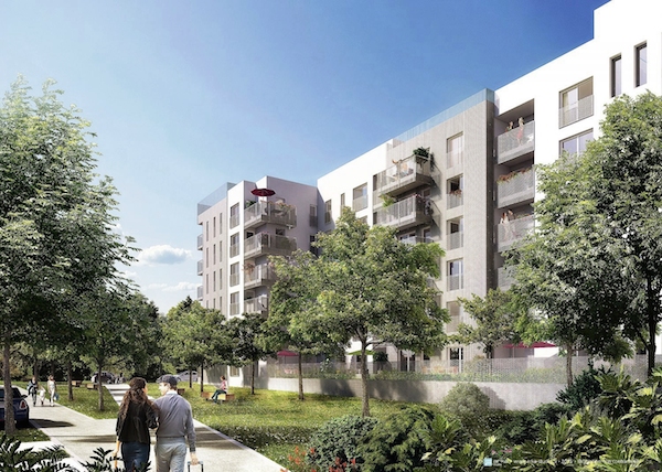 Le permis de construire des 280 logements vient d’être délivré. Ce sera le début d’un cœur de ville, après l’arrivée des habitants. (Photo atelier d’architecture Tolila+Gilliland)