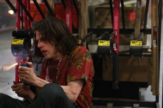 Jesse Eisenberg, agent secret stone dans “American Ultra.” (Alan Markfield/Lionsgate)