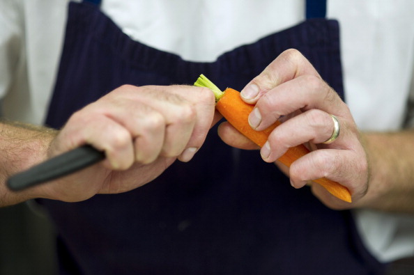 Est-ce que nous verrons bientôt des repas de substitution végétariens à tous les repas des cantines scolaires ? (JEAN-SEBASTIEN EVRARD/AFP/Getty Images)