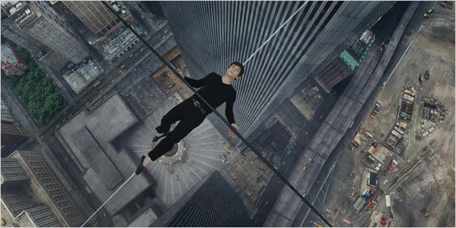 Joseph Gordon-Levitt, dans le rôle de l'artiste français Philippe Petit (© Sony Pictures Releasing France)