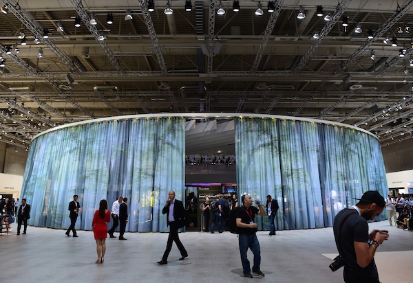 L’IFA Berlin, Foire Internationale d’Électronique grand public, est l’un des salons les plus importants en Europe. (JOHN MACDOUGALL/AFP/GETTY IMAGES)