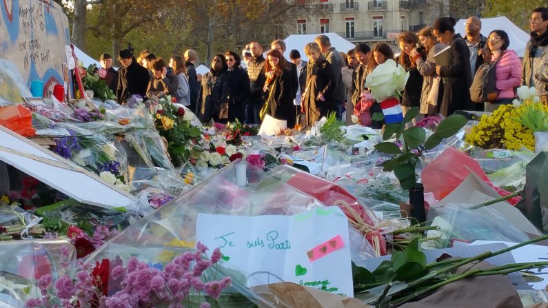 Place de la République, le 18 novembre. (David Vives/Epoch Times)