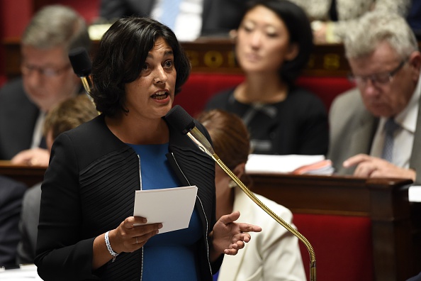 La ministre du Travail Myriam El Khomri a annoncé le 26 octobre une baisse du chômage. (ERIC FEFERBERG/AFP/Getty Images)