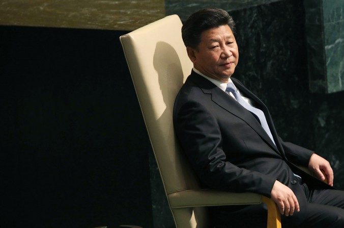 Xi Kinping faisant une allocution au siège des Nations Unies, le 28 septembre 2015. (Spencer Platt/Getty Images)