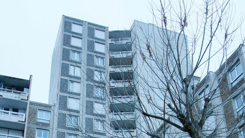 Immeuble HLM à Saint-Ouen, en Seine-Saint-Denis. (MATTHIEU ALEXANDRE/AFP/Getty Images)