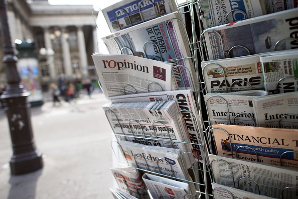 La France a reculé de sept places en 2016 dans le classement mondial de la liberté de la presse.(FRED DUFOUR/AFP/Getty Images)