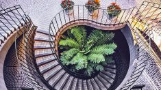 Courir dans les escaliers pour être en forme