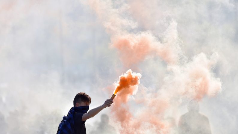 Les manifestations contre la loi Travail ont dégénéré ces dernières semaines. (LOIC VENANCE/AFP/Getty Images)