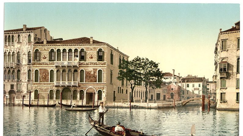 Palais Da Mula, Venise, Italie. (LOC)