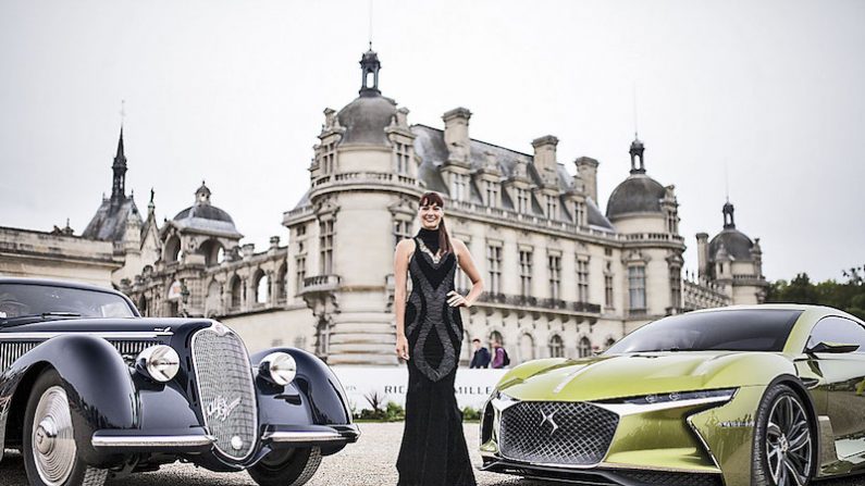 La DS E-TENSE et l’Alfa Romeo 8C 2900B Lungo Berlinetta de 1938 couronnées au Chantilly Arts & Elégance. (copyright Mathieu Bonnevie)