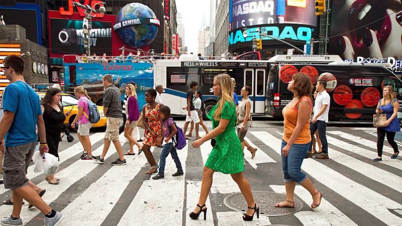 Une rue à New York. (Amal Chen/The Epoch Times)