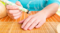 La chaleur thérapeutique de la moxibustion