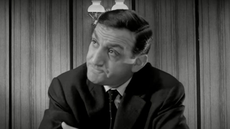 Fernaud Naudin (Lino Ventura) dans Les Tontons Flingueurs (1963). Gaumont