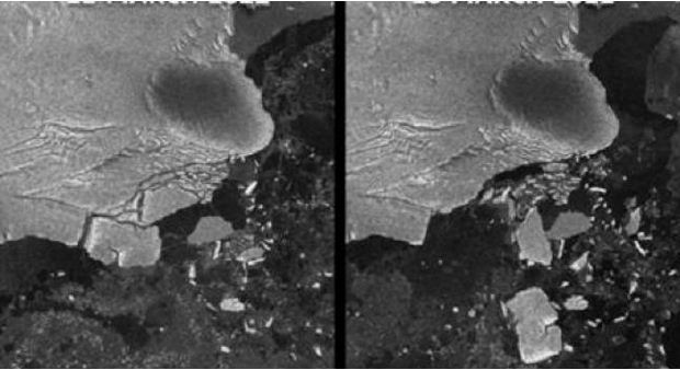 Le tremblement de terre et le tsunami au Japon ont provoqué une formation d’icebergs.