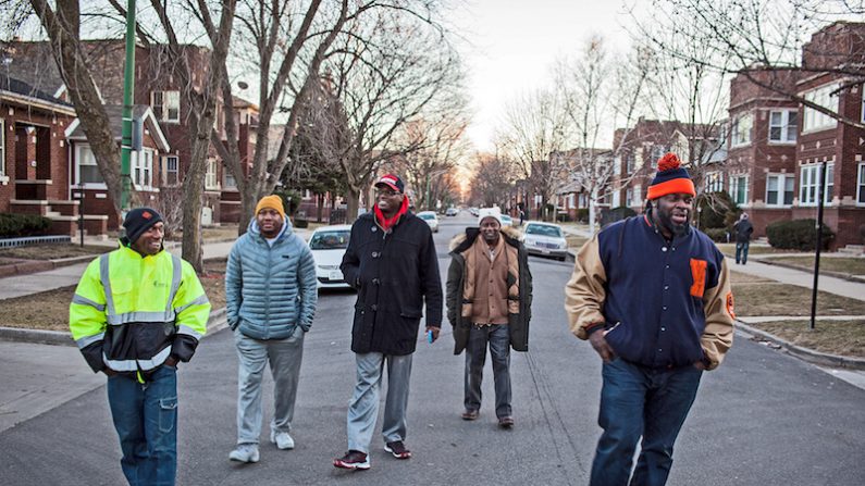 Quartier d’Englewood dans la banlieue de Chicago, le 2 février 2017. (Benjamin Chasteen/Epoch Times)