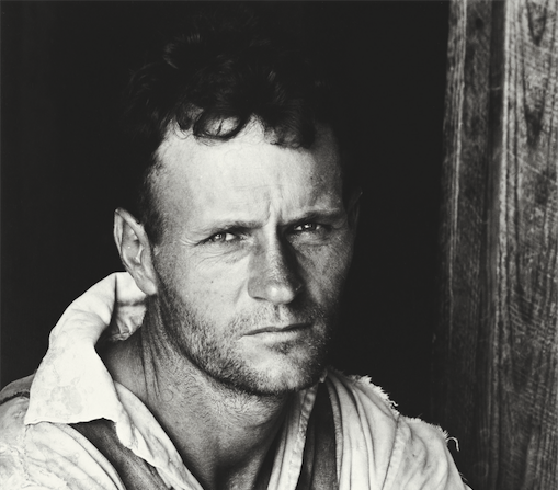 Alabama Tenant Farmer Floyd Bourroughs 1936, Collection particulière, San Francisco, © Walker Evans Archive, The Metropolitan Museum of Art. Photo : © Fernando Maquieira, Cromotex