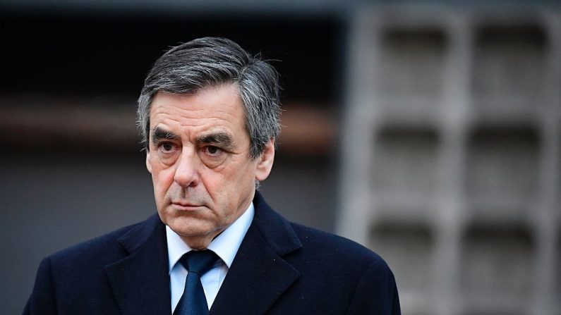 Francois Fillon, janvier 2017.  (Photo par TOBIAS SCHWARZ/AFP/Getty Images)