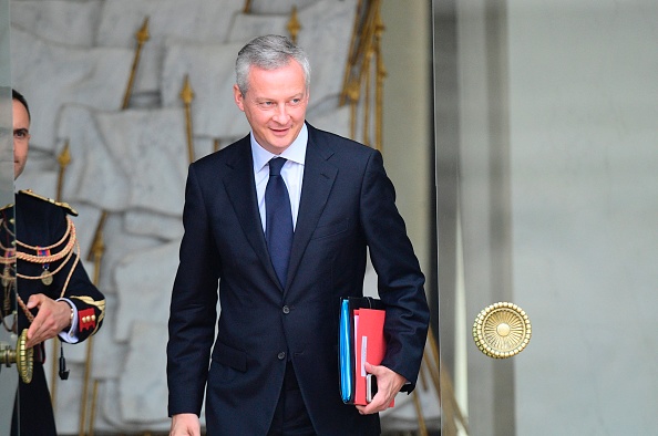 Le ministre de l'Economie  Bruno Le Maire à Paris le 19 juillet 2017. (MARTIN BUREAU/AFP/Getty Images)