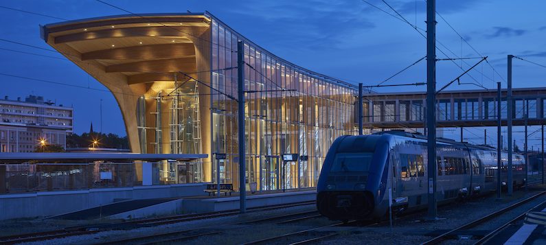 Lorient sera bientôt à moins de 3 heures de Paris. (AREP/Photographe Didier Boy de la Tour)