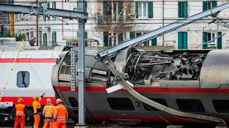 Suisse : un accident de train fait 30 blessés