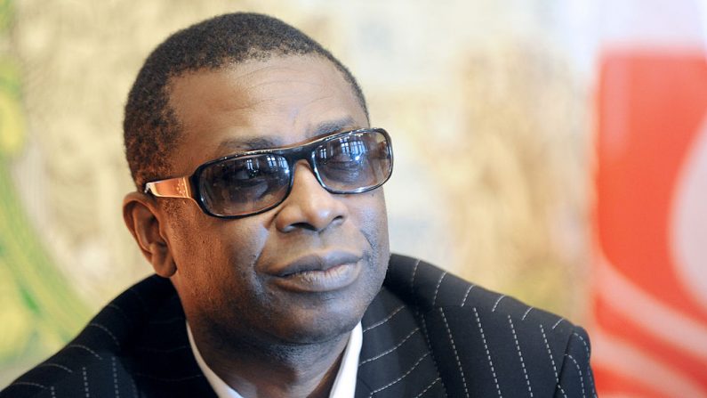 Le chanteur sénégalais Youssou N'Dour. (Photo de DENIS CHARLET/AFP/Getty Images)