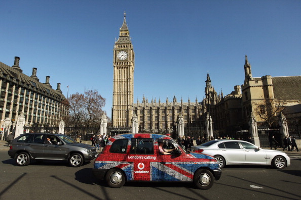 Parliament Square, Londres, Angleterre. (Oli Scarff/Getty Images)