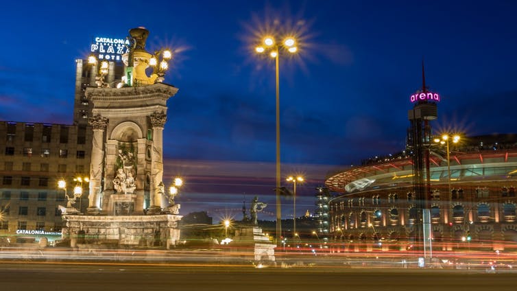 Barcelona, plaza Espana. (Visual hunt)