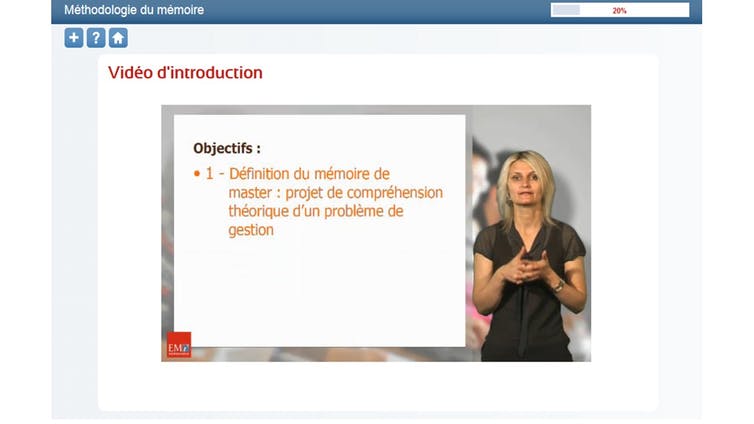 Vidéo de lancement du cours.(EM Normandie)