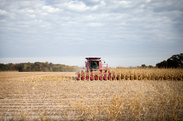 Un cultivateur de céréales dans l'Iowa. "Les maraîchers de Floride sont loin d'avoir les mêmes intérêts que les producteurs de céréales de l'Iowa, et chacun tente de faire entendre sa voix."
(Scott Olson/Getty Images)