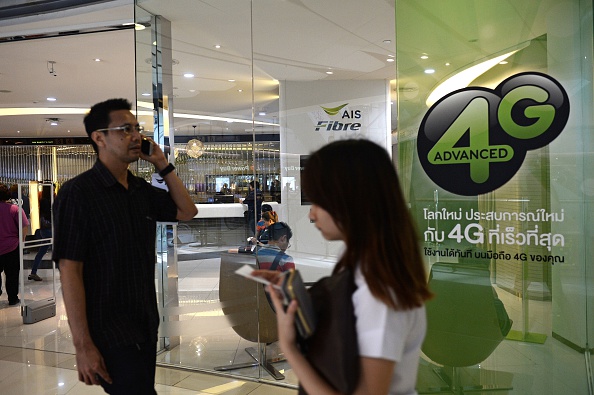 Centre commercial à Bangkok le 21 mars 2016. (LILLIAN SUWANRUMPHA/AFP/Getty Images)