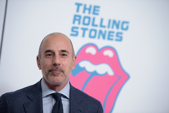 Matt Lauer a présenté des excuses publiques, se disant "gêné et honteux".

"Il n'y a pas de mot pour exprimer ma tristesse et mon regret pour la douleur que j'ai causée par mes mots et mes actions", a-t-il expliqué dans un communiqué. "Aux personnes que j'ai blessées, je suis sincèrement désolé. Je réalise l'ampleur des dégâts et de la déception que je laisse derrière moi à la maison et à NBC."
(Jason Kempin/Getty Images for for The Rolling Stones)