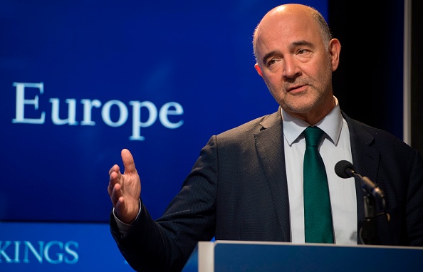 le commissaire européen à la Fiscalité Pierre Moscovici.
(SAUL LOEB/AFP/Getty Images)