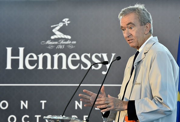 Bernard Arnault le 18 octobre 2017 à Salles-d'Angles. (GEORGES GOBET/AFP/Getty Images)