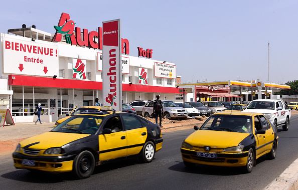 Le directeur général d'Auchan Retail, Wilhelm Hubner, dit "Nous avons une vision commune de l'avenir du commerce de détail en Chine".
(SEYLLOU/AFP/Getty Images)