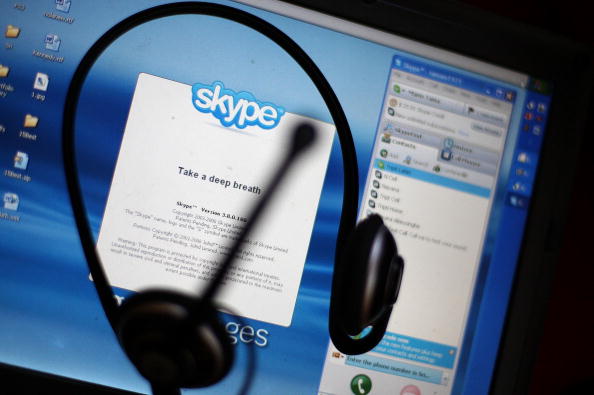 L'application Skype a été rendue indisponible en Chine. Pékin entend accroitre encore son contrôle de la communication des Chinois avec l'extérieur.
(Mario Tama/Getty Images)