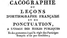 Remise à niveau en orthographe : la faute à Voltaire ?