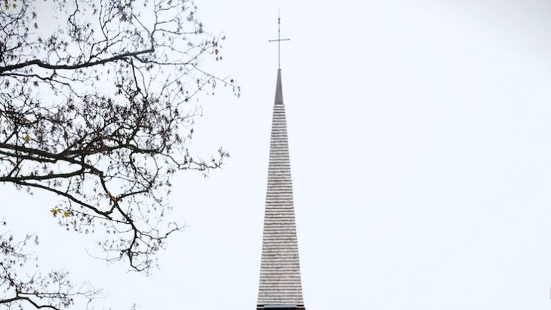 Chapelle à l’architecture originale pour l’écoquartier de Monconseil. (Agence Duthilleul)