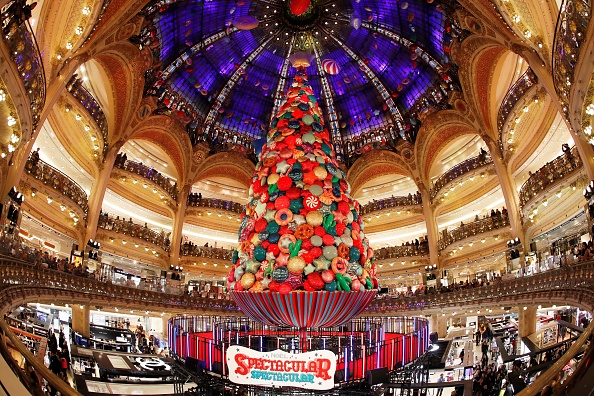 Les Galeries Lafayette le 8 novembre 2017. (FRANCOIS GUILLOT/AFP/Getty Images)