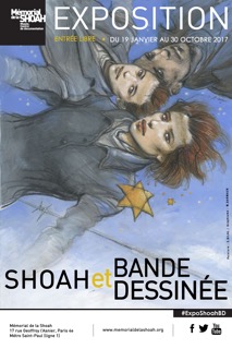 l’affiche « La B.D. planche sur la Shoah. » Troublant et instructif.