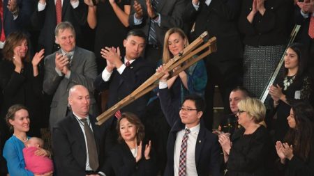 Le transfuge nord-coréen, puissant symbole de liberté, au cours du discours sur l’état de l’Union