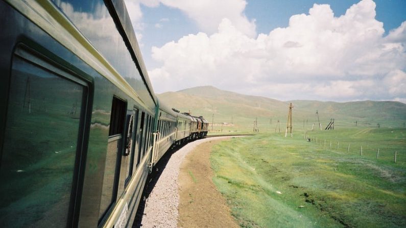 Vue du transsibérien, 2004, peut-être le symbole le plus évident du « monde » eurasiatique.
(Boccaccio1/Flickr, CC BY-ND)