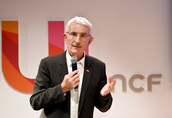 Guillaume Pépy, ancien président du directoire de la SNCF. (Photo ÉRIC PIERMONT/AFP/Getty Images)