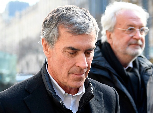 Jérôme Cahuzac, ancien ministre du Budget, qui avait menti sur son compte caché en Suisse, a été condamné à quatre ans de détention, dont deux ferme par le tribunal de Paris ce mardi 15 mai. L'accusé peut espérer un aménagement de peine. (Photo : ERIC FEFERBERG/AFP/Getty Images)