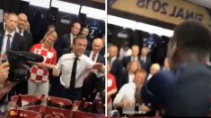 Mondial : Le discours de Macron au joueurs dans un vestiaire enflammé