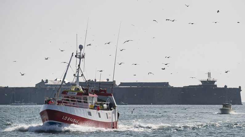 Un bateau de pêche espagnol a coulé au large de l'Argentine. Photo JEAN-SEBASTIEN EVRARD / AFP / Getty Images.