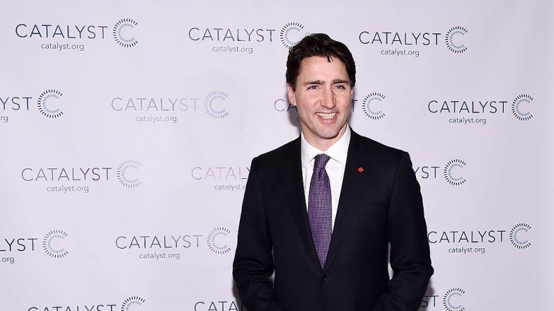 « Mes pensées accompagnent les personnes touchées par la tragédie qui a eu lieu la nuit dernière sur l'avenue Danforth », a réagi le Premier ministre canadien Justin Trudeau, Photo by Ilya S. Savenok/Getty Images.